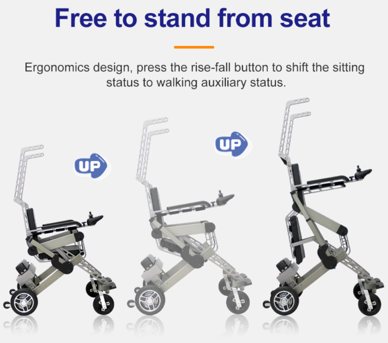 Zuowei Gait training wheelchair png